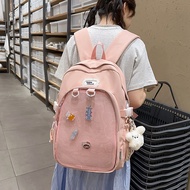 Japanese Style Ita Bag Doll Bag Badge Display Transparent Backpack College Style Student School Bag 