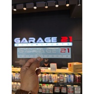 Garage 21 Classic Design Sticker