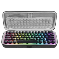 Geekria 60% Compact Keyboard Case, Hard Shell Travel Carrying Bag for 61 Keys Computer Mechanical Ke