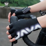 Java JAVA Half-Finger Cycling Gloves Road Bike Men Shock Absorption Breathable Anti-Slip