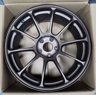 日本 RAYS 18吋 x 9.5j 全鍛鈴 ET22  5x114 ✅ 三菱 Evo 專用  ** 近乎全新  超靚仔 🤤