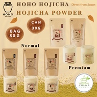 HOHO Hojicha Tea Powder for confectionery /Can 30g & Bag 80g