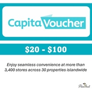 eCapitaVoucher E-Voucher [$20 - $100] Capitaland Voucher