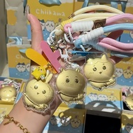 Shenzhen Shuibei Pure Gold 999 Jiyi Kawai Mobile Phone Pendant Usaki Bag Gold Keychain Pendant Hot-s