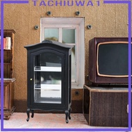 [Tachiuwa1] Dollhouse Cupboard 1:12 Scale Wooden Furniture Display Shelf Birthday Gifts