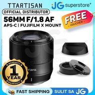 TTArtisan 56mm F/1.8 STM AF APS-C Portrait Prime Lens Large Aperture Autofocus Eye Detection
