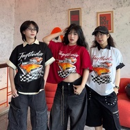 Jaystoree Jaystoree | CLASSIC CAR TEE BOXY - unisex men's and women's loose round neck T-shirt in BL