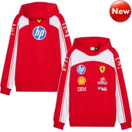 2026 Newest F1 Racing Hooded Sweat + Ferrari F1 Team Hoodie + Spring Men&Women Long Sleeve Coat