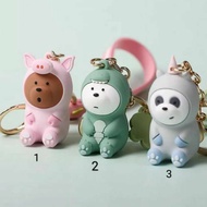 GANTUNGAN We bare bears Keychain