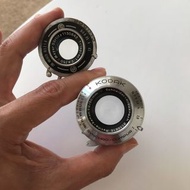 鏡頭兩支 [戰前Meyer Trioplan 50mm 2.9] [Schneider xenon 50mm f2] 已改Leica M mount 另加上接環可用於所有無反相機