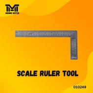 Steel carpenter Square Scale Ruler Tool / TRY SQUARE / PEMBARIS BESI L