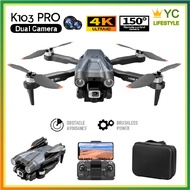 K103 PRO Drone With Dual Camera Drone With 4K Camera Original 4K HD Drone Camera For Vlogging Drone Camera High-Altitude
