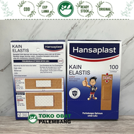 1 BOX HANSAPLAST KAIN ELASTIS 100 LEMBAR hansaplast plaster plester hansaplast