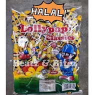 HALAL Classic Sarsi Lollypop Lollipop / Nickey Pop Sarsi Lollipop 沙士棒棒糖 50pcs