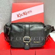 Kickers Waist Bag Leather Chest Bag Male Female Unisex 87911