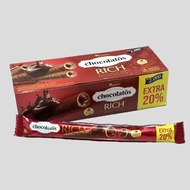 CHOCOLATOS RICH WAFER ROLL 12 X 19gr [ BOX ]