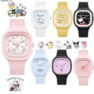 goya289 นาฬิกาข้อมือของ Sanrio เปลี่ยนและเปลี่ยนที่จับสำหรับเสียงเตือน