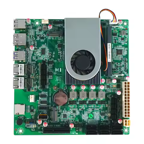 SZBOX 1264-NAS Motherboard Alder Lake N97 ITX Home Processor DDR5 2*Intel I226 2.5G LAN M.2 Slot 6xS