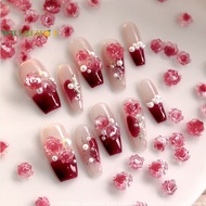 [WillbehotS] 50PCS 3D Resin Flowers Nail Art Ch Accessories Rose Camellia Nail Decor DIY Nails Decoration Materials Manicure Salon Supply [NEW]