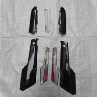 Win100 car fairing, black honda win100 side cover, model 94, purple stamp