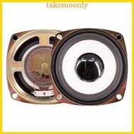 TAK 3inch White Cone Edges Full Frequency Speaker 4Ω 5W for Music Player Speakers