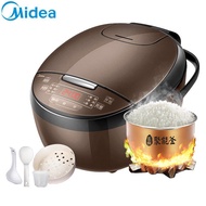 HY/D💎Midea Rice Cooker Home Intelligent Automatic One-Click Reservation Authentic 3L4L5LMultifunctional Timing Rice Cook