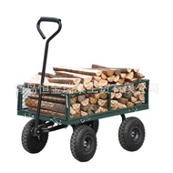 Garden Cleaning Multifunctional Trolley Outdoor Use Trolley Net Trailer Gardening Tools Flower Net C