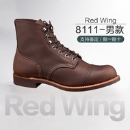 Red Wing Handmade Work Boots 8111/8083 3365 Red Wing Leather Uppers Anti-Impact Heightening Mens Mid