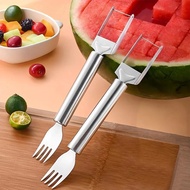 1Watermelon Fork Cutter Tool Double-Headed Portable Watermelon Fork Cutter Tool Suitable for Home Ca