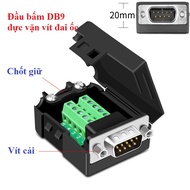 Đầu giắc DB9 L RS232 Lỗ không hàn DT-CB2004 DTECH