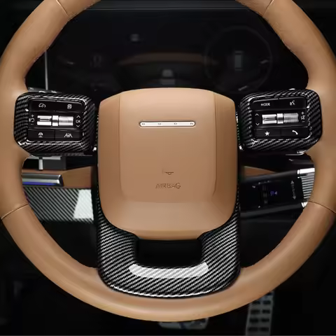 Steering Wheel Frame Cover Trim Decorative for Hyundai IONIQ 9 Palisade 2025 2026 and Hyundai Santa 