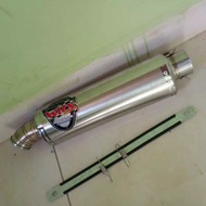 Wrx oval racing exhaust slincer new emblem