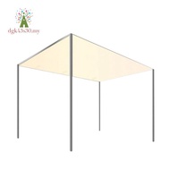 Canopy Top Cover 300D Canvas Waterproof Awning Gazebo Cover Tent Roof Outdoor Garden Wind Shade for 