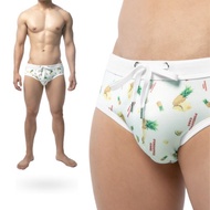 AttentionWear台灣好味系列三角泳褲【鳳梨酥】│#泡湯 溫泉 游泳