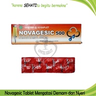 NOVAGESIC TABLET PARACETAMOL 500MG OBAT DEMAM NYERI