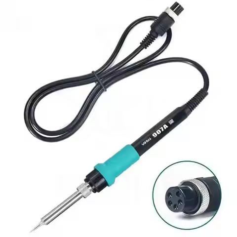 Yihua 907 Soldering Iron 6-Core Anti-Scald Silicone Cable 907A 907C 907G 907F 907I Handles for Hobby