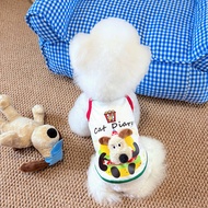 Summer dog and cat shirt, BECHON hamburger dog halter top cat shirt dog shirt pet shirt