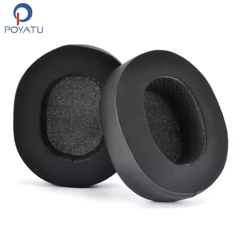 POYATU Headphone Earpads For HyperX Cloud Alpha/Alpha S/Cloud Core/Cloud Stinger Ear Pads Replacemen