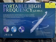 便攜式臭氧高頻美容儀 電療棒 LZ-006A 配三腳插頭 治療 頭皮 面部 暗瘡 消炎 殺菌 袪蟎 袪斑