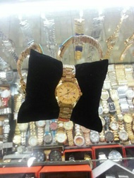 JAM TANGAN WANITA SEIKO (5) DAY//DATE ON KW SUPER RT FULL GOLD MEWAH