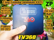 Tivi Box giọng nói chính hãng Viettel TV360 HP40A TV Box giọng nói NETFLIX 4K Free xem truyền hình b