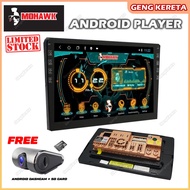 MOHAWK Android Player Kereta Car Big Screen Player 9 / 10 INCH 2+32GB 2+64GB 4+64GB 6+64GB MP5 TV KE