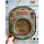 100% ORI TOBAKI RACING CLUTCH PLATE FZ150old ( FREE CLUTCH GASKET )
