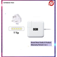 60W OEM ADAPTER 16.5V 3.65A T-TIP Laptop Charger Notebook Pro/Air