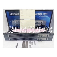 Equalizer HARDWELL EQX231 Plus Subwoofer Equalizer EQX 231 ORIGINAL