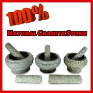 High Quality Natural Stone Granite Mortar &amp; Pestle / Lesung batu