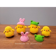 Crochet chubby duck Cute Fat duck Charm