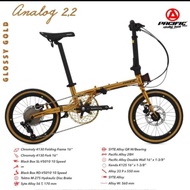 Sepeda Lipat Pacific Analog 2.2 CHROMOLY 16 inch / Sepeda LIpat Analog
