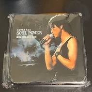 陶喆 Soul Power 鐵盒版 碟無花 附小卡 歌迷回函卡 台版舊版 Live 2 CD 演唱會現場原音專輯  David Tao