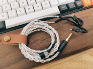 4絞粗7N純單晶銀線 FitEar 4.4MM